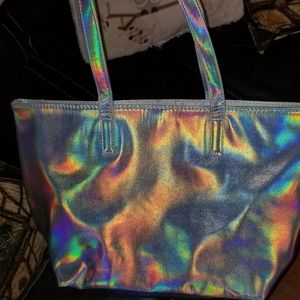 Gorgeous irradescent ULTA CHI TOTE BAG